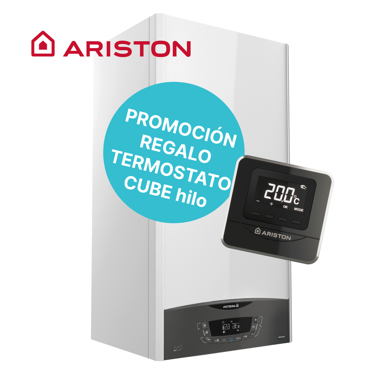 Ariston Clas One Wifi 24 FF 24kw | 1.656€ | 3 años sin intereses | 46€/mes | Precio al contado 1.535€
